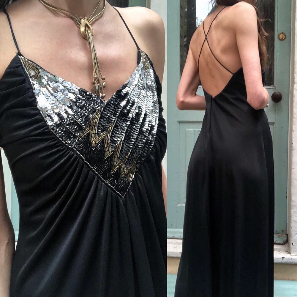 Vintage Lilli diamond gown